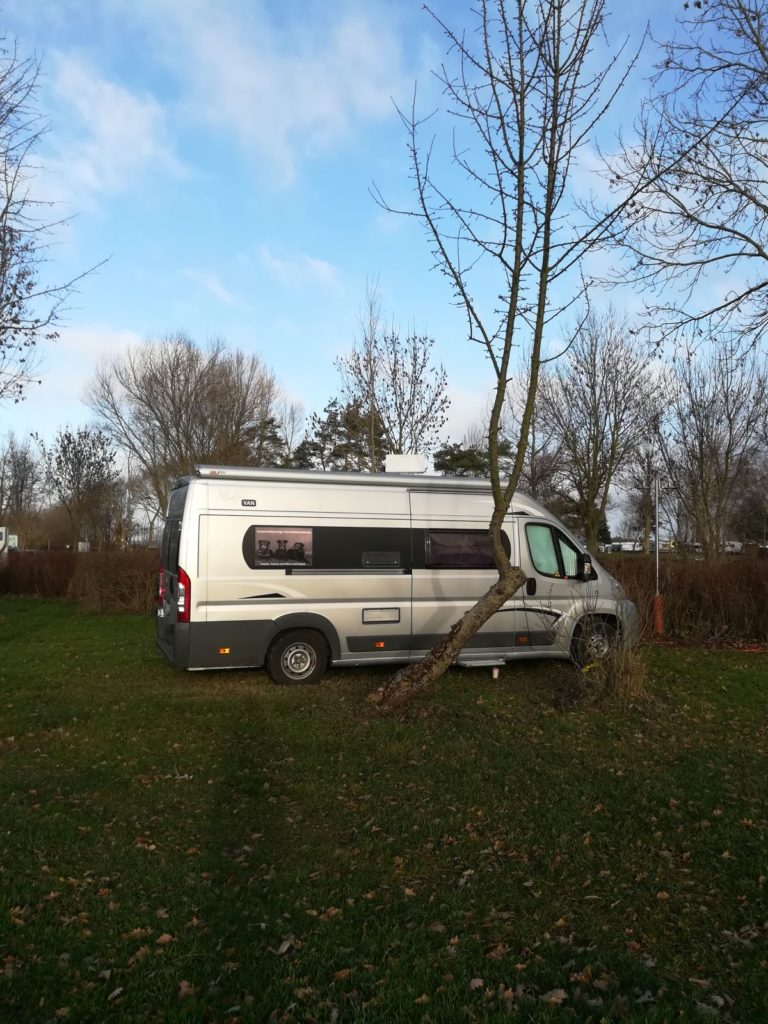 Stellplatz am Camping Sommersdorf